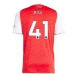 Günstige Fußballtrikots Arsenal Rice 41 Kinder Heimtrikot 2025-26 Kurzarm